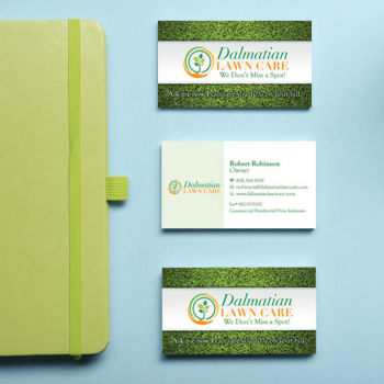 Dalmatian Lawn Care Marketing Material Designs