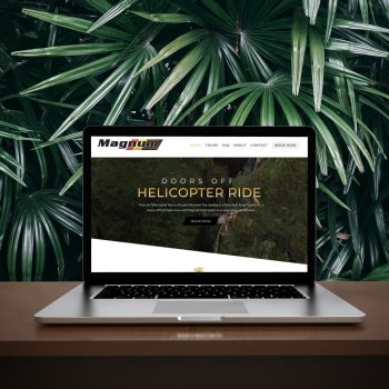 Magnum Helicopters- Website Redesign