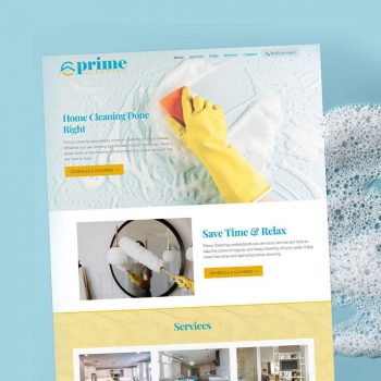 Prime-Cleaning-1-Logo-Design-&-1-Page-Website-Deign