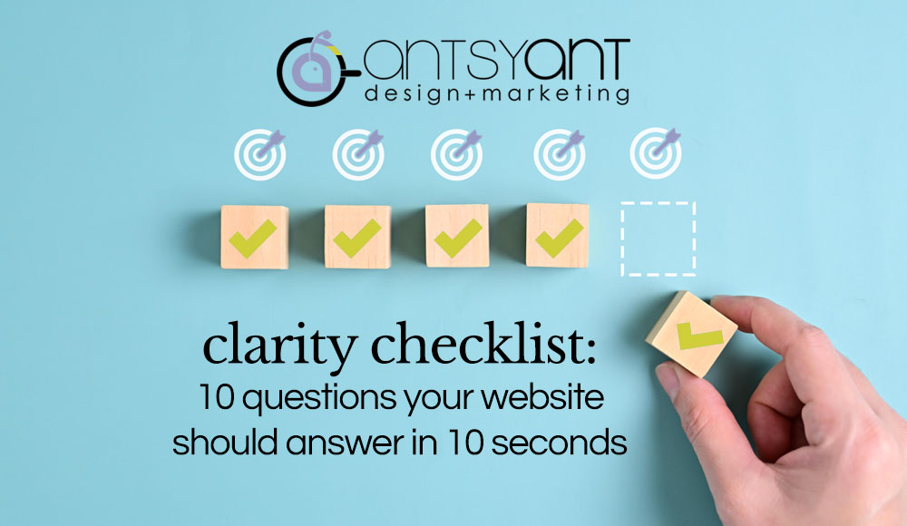 Website Clarity Checklist