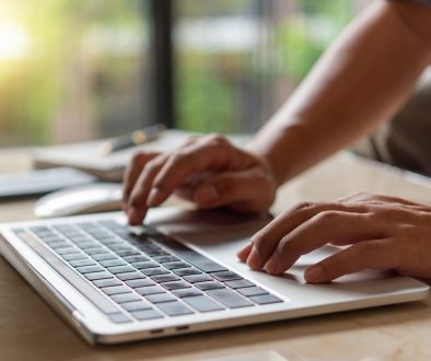 What to Write on Your Website to Attract More Customers What to Write on Your Website to Attract More Customers - typing on laptop
