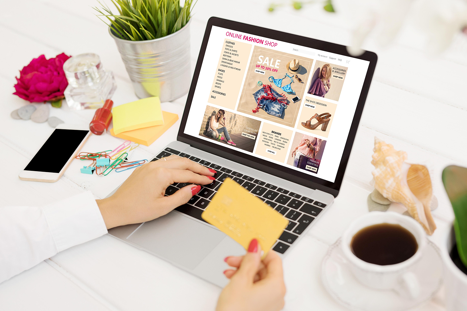 How to Turn Browsers Into Customers: The Journey Behind Every Click - Checking out on a website